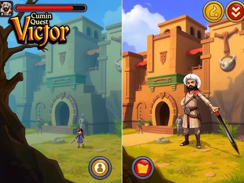 Cumin Quest Victor gameplay screenshot